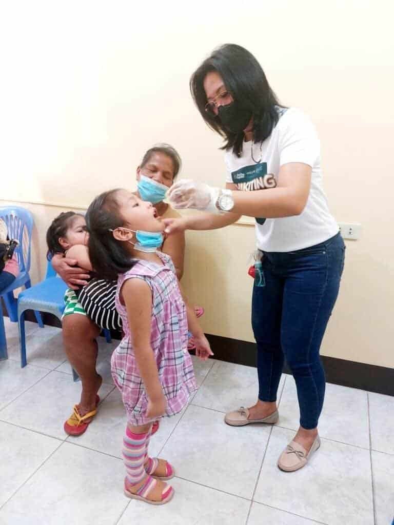 Turnover of Vitamin A to Culion Municipal Health and Nutrition Office