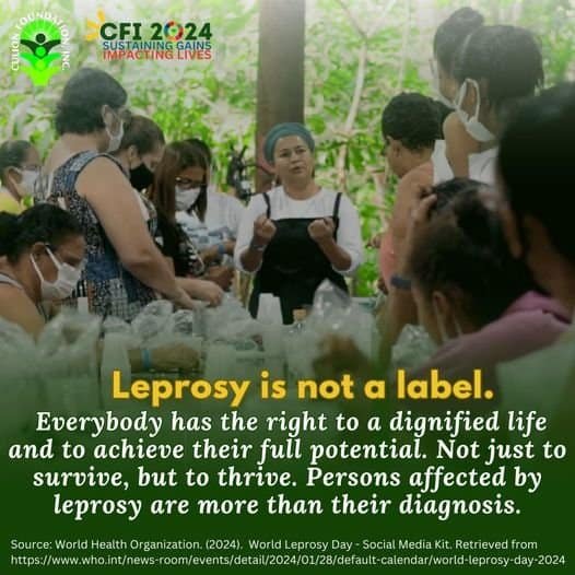 Leprosy persists, but together, we can end it.