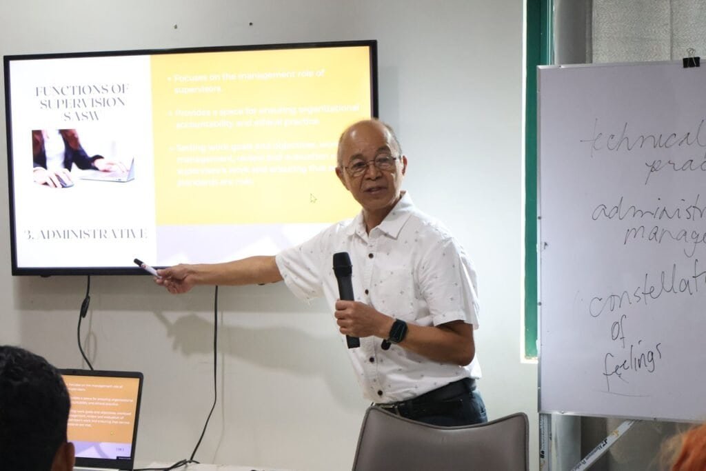 Executive Director Eugenio Caccam, Jr. Highlights Empathy in Supervision Lecture on March 7, 2024