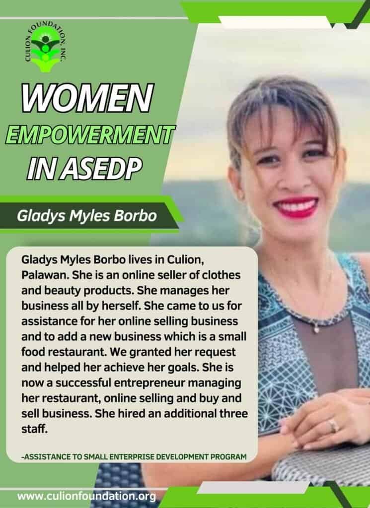 The Inspiring Journey of Gladys Myles Borbo in Culion, Palawan