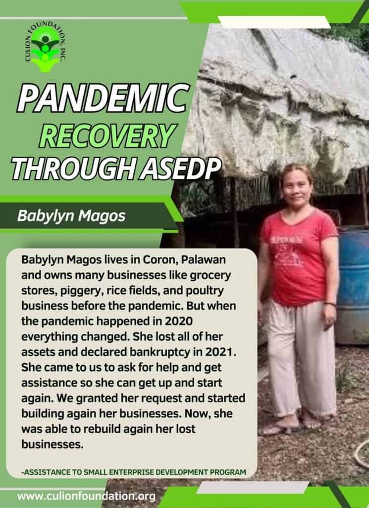 Empowering Dreams: The Journey of Ms. Babylyn Magos with CFI’s ASEDP