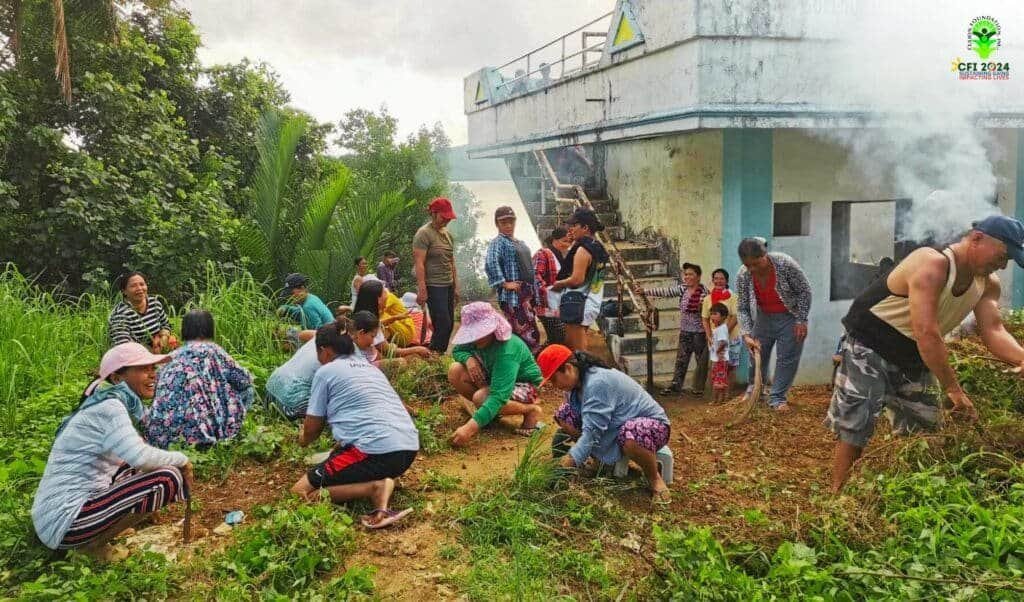 Empowering Communities: Bayanihan Drive Transforms Community Fish Landing Center into PO Office