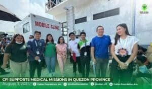 Photo from “CFI Partners with Gov. Dra. Helen Tan for TB Screening Mission in Quezon Province”, image 1