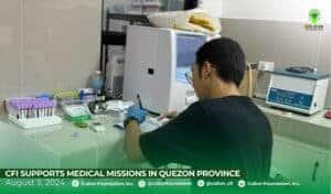 Photo from “CFI Partners with Gov. Dra. Helen Tan for TB Screening Mission in Quezon Province”, image 3