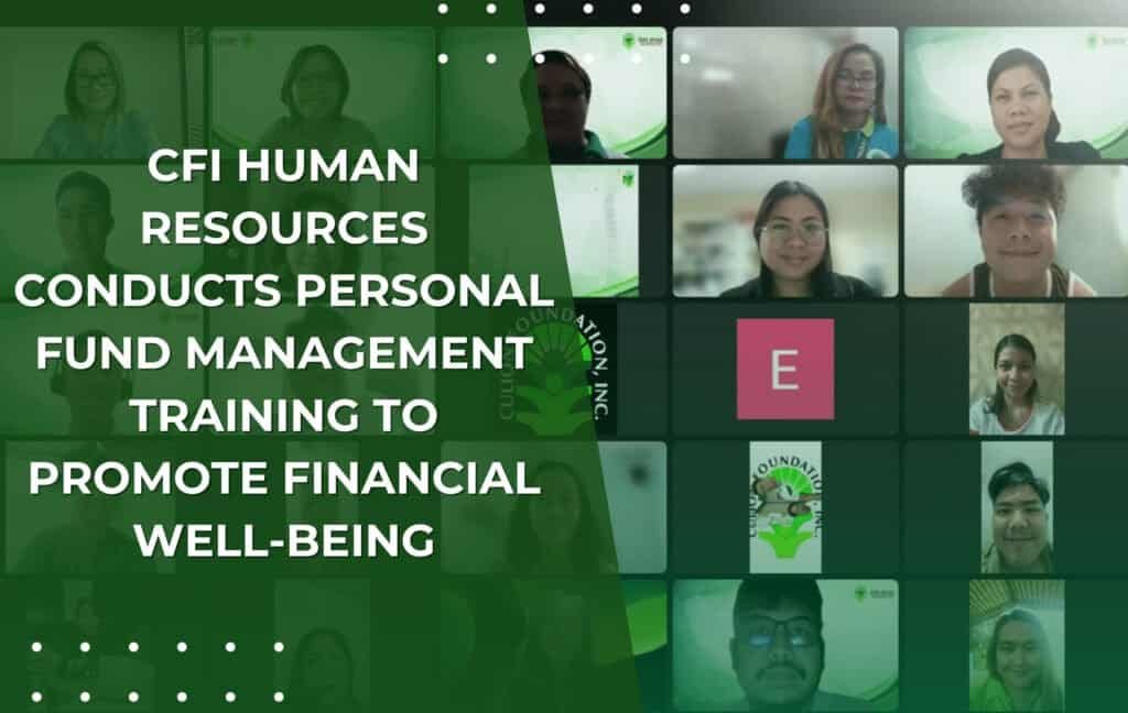 CFI Human Resources Conducts Personal Fund Management Training to Promote Financial Well-Being