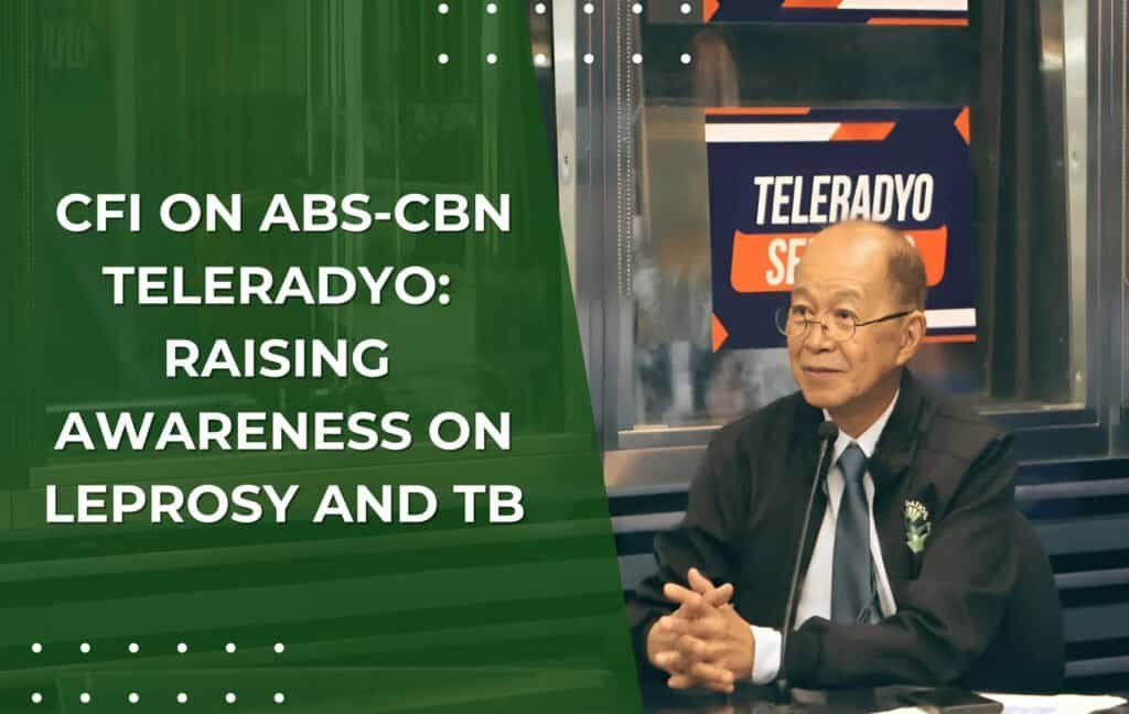 CFI on ABS-CBN Teleradyo: Raising Awareness on Leprosy and TB