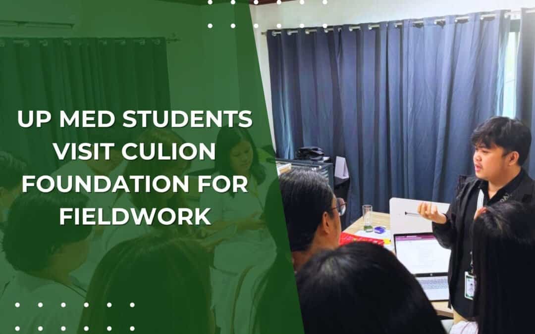 UP Med Students Visit Culion Foundation for Fieldwork