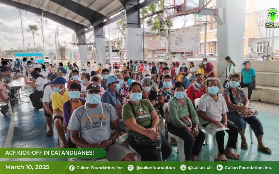 CFI Launches Active TB Case Finding Initiative in Catanduanes