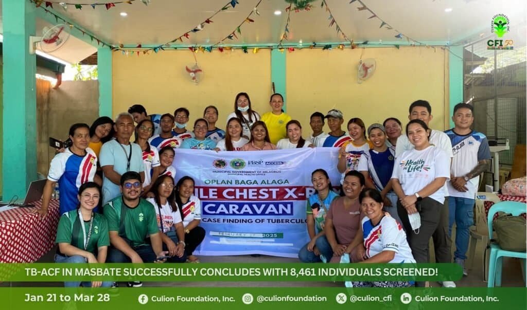 TB-ACF in Masbate Screens Over 8,000 Residents for TB