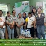 Photo from “CFI’s Oplan Manunuyod Boosts TB Awareness in Rizal Communities”, image 1
