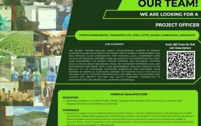 CFI Hiring: Project Manager and Project Officers