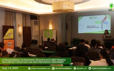 CFI Conducts Capacity-Building Workshop on TB Contact Investigation and Preventive Treatment for Region 8 Doctors