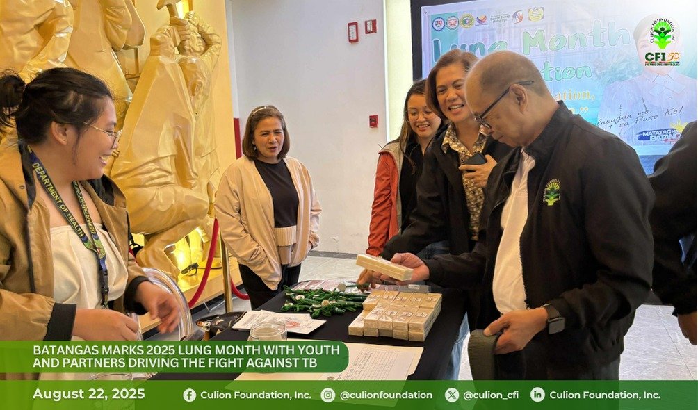 Batangas Marks 2025 Lung Month with Youth and Partners Driving the Fight Against TB