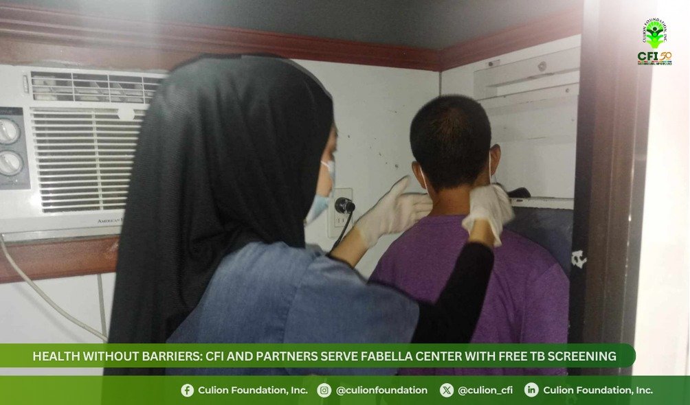 Health Without Barriers: CFI and Partners Serve Fabella Center with Free TB Screening