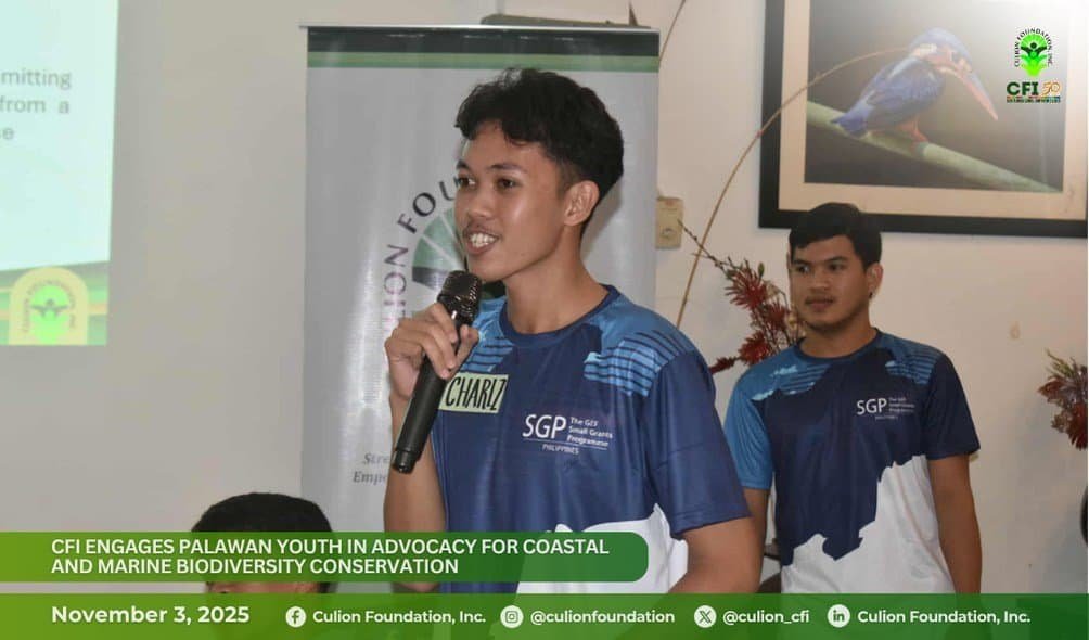 CFI Empowers Palawan Youth in Advocacy for Coastal and Marine Biodiversity Conservation