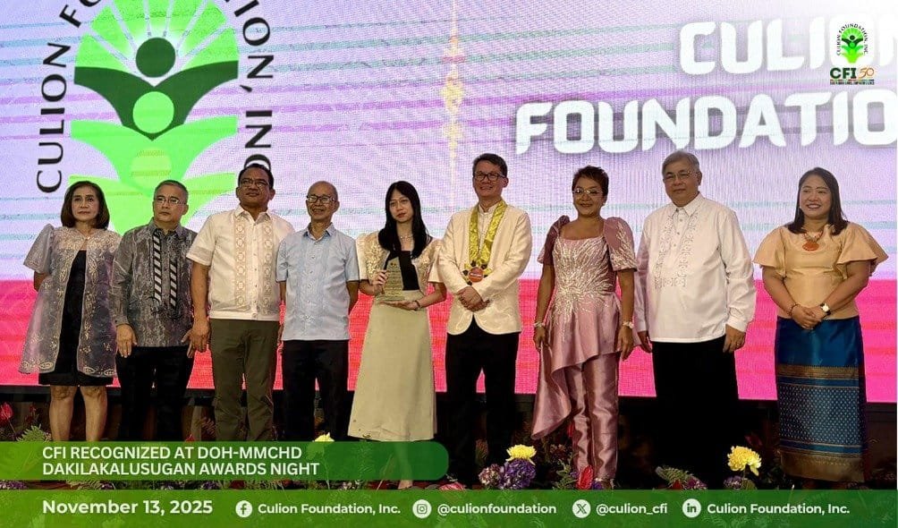 CFI Recognized at DOH-MMCHD DakilaKalusugan Awards Night