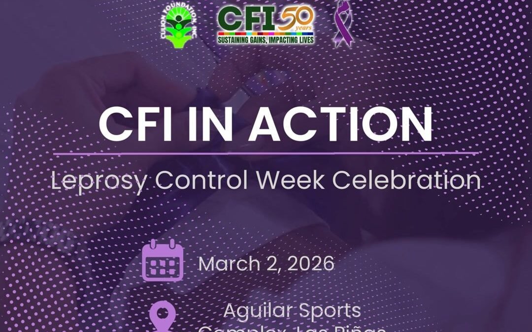 CFI in Action: Standing in Solidarity for Leprosy Control Week