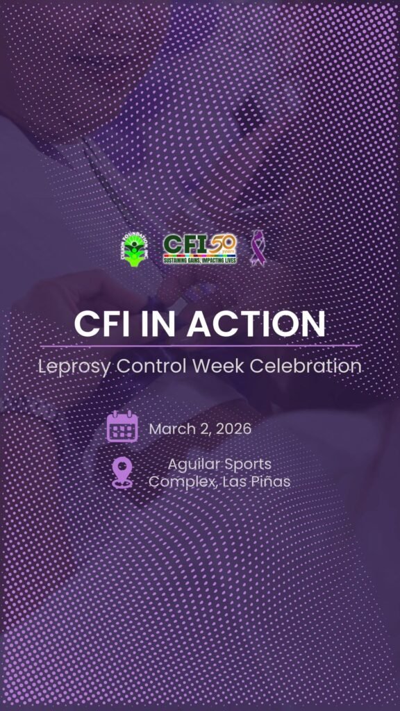 CFI in Action: Standing in Solidarity for Leprosy Control Week