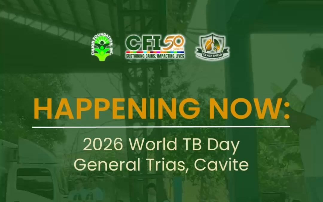 HAPPENING NOW: 2026 World TB Day in General Trias, Cavite