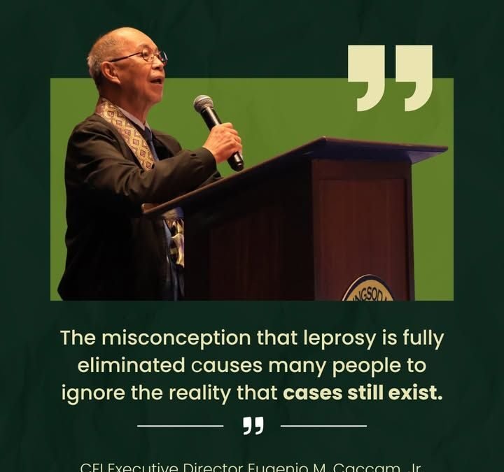 CFI Executive Director at Leprosy Symposium