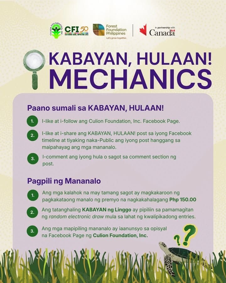 Bagong Laro. Bagong Kaalaman. Bagong Kuwento ng Kalikasan!