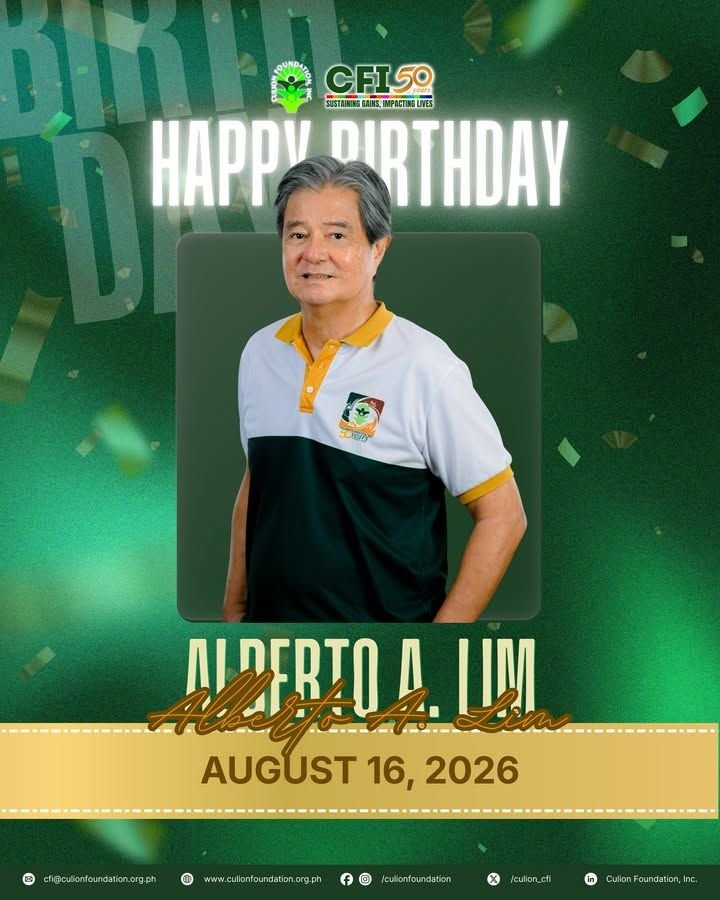 Happy Birthday, Mr. Alberto A. Lim!