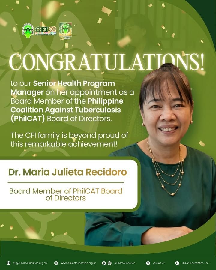 Congratulations, Dr. Maria Julieta Recidoro!