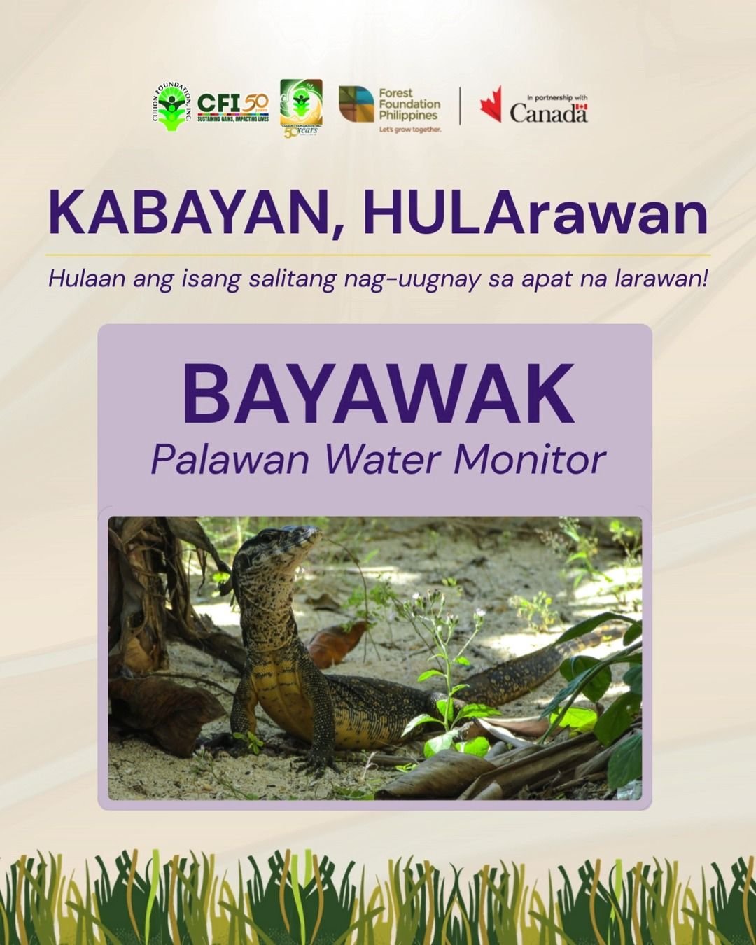 Apat na larawan. Isang salita. Isang panalo!