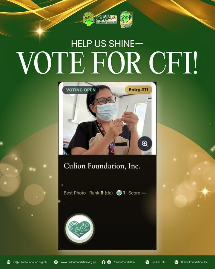 Help Us Shine – Vote for CFI!